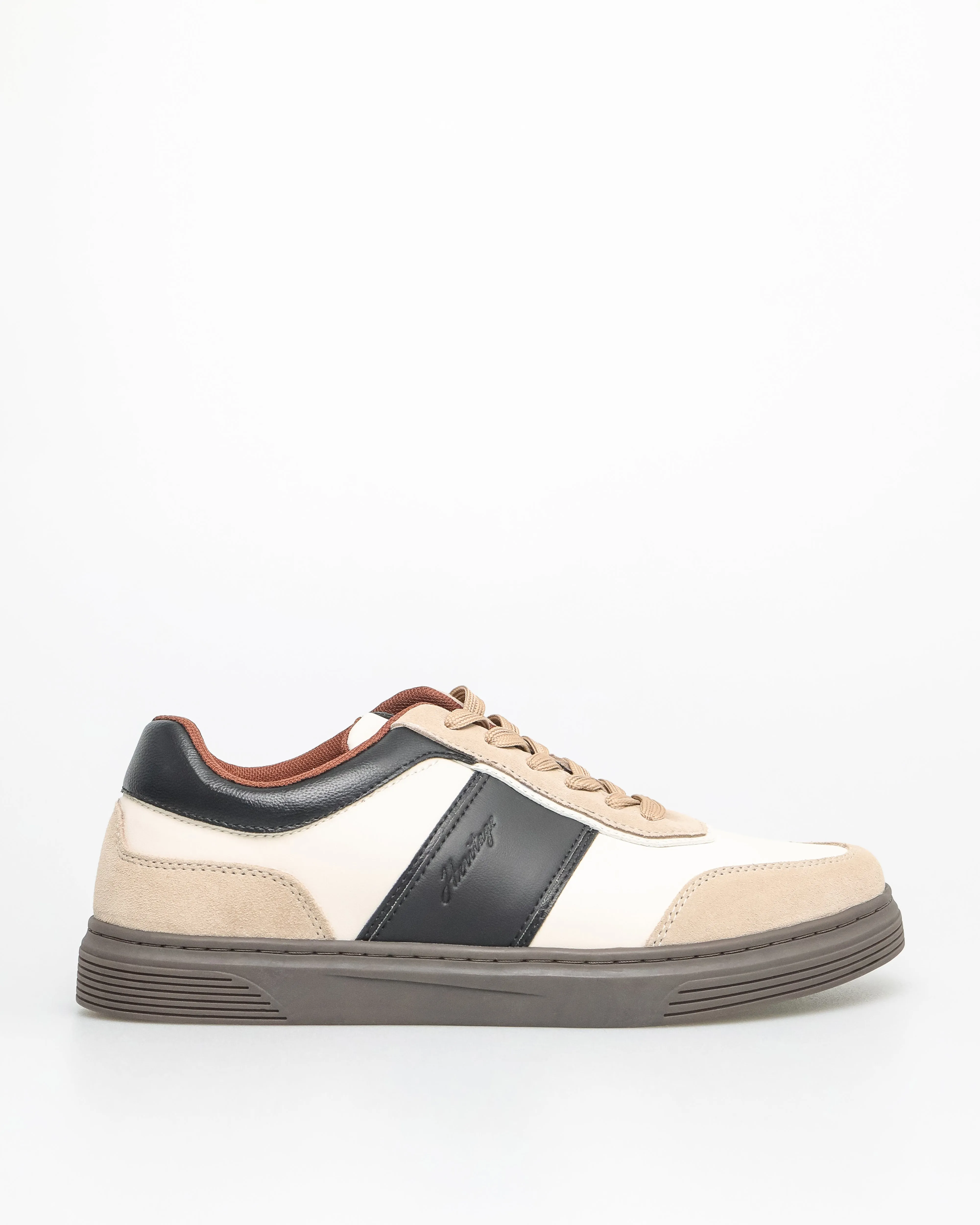 Tomaz C673 Men's Canvas Stripes Sneakers