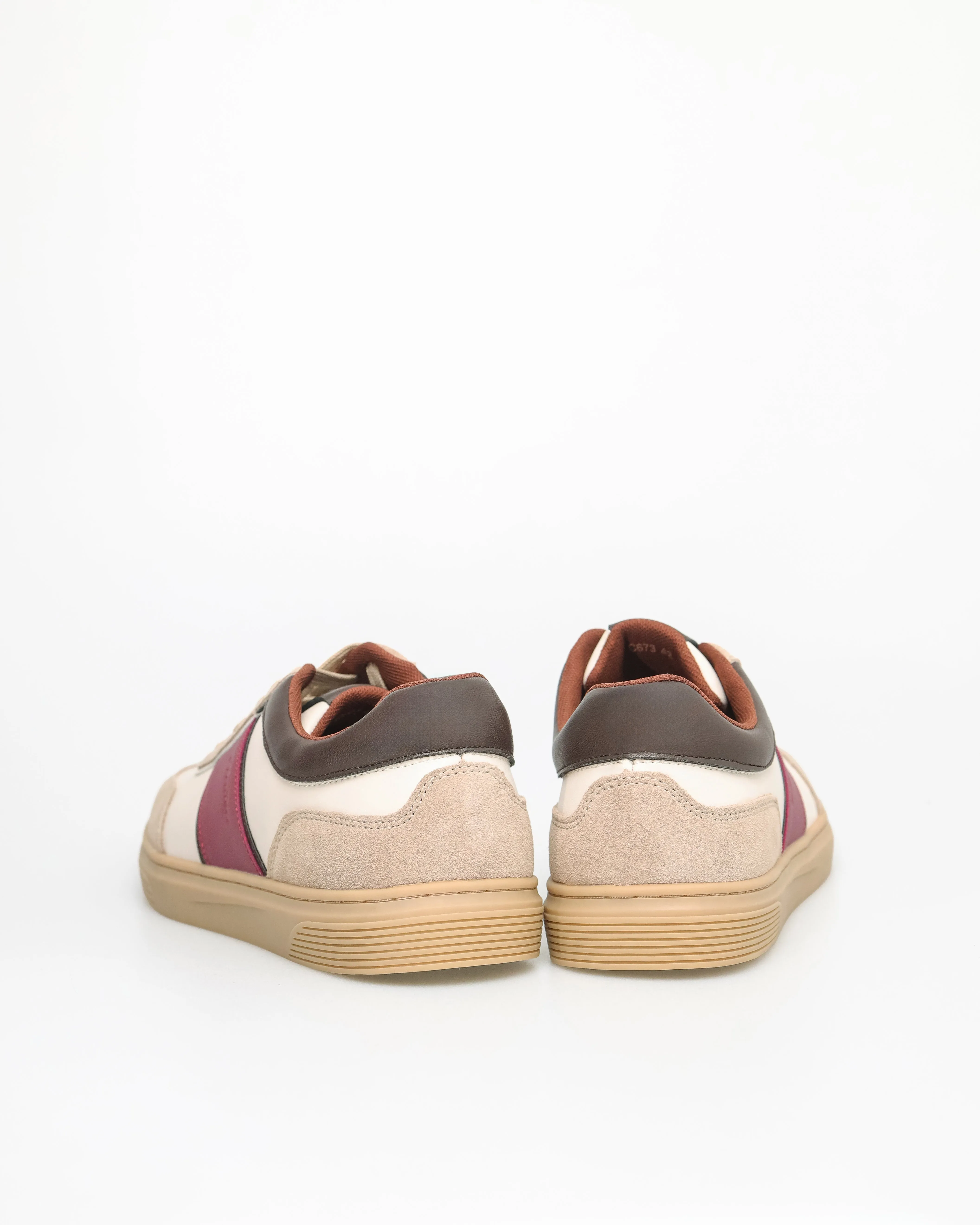 Tomaz C673 Men's Canvas Stripes Sneakers