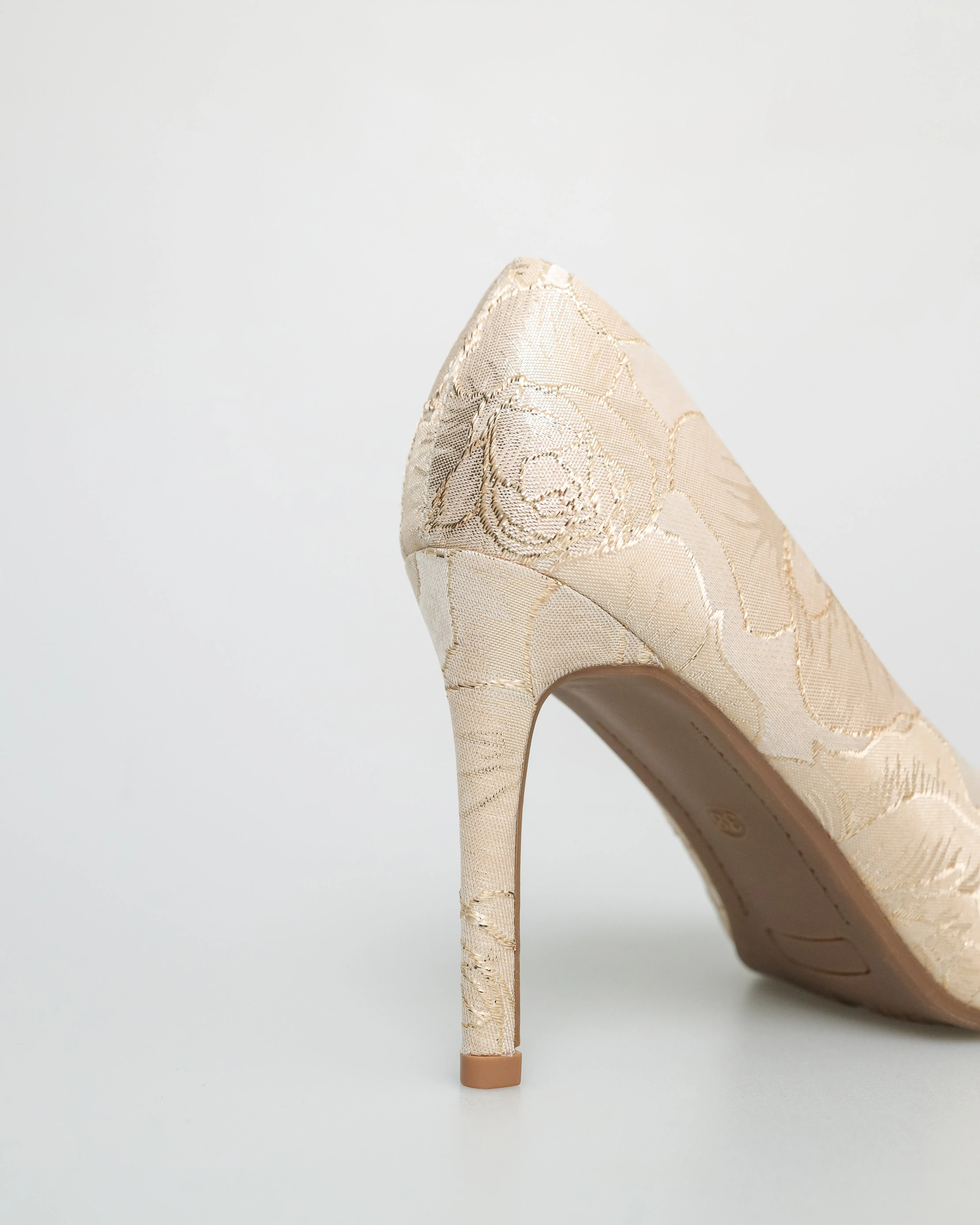 Tomaz NN340 Ladies Flower Patterned High Heels