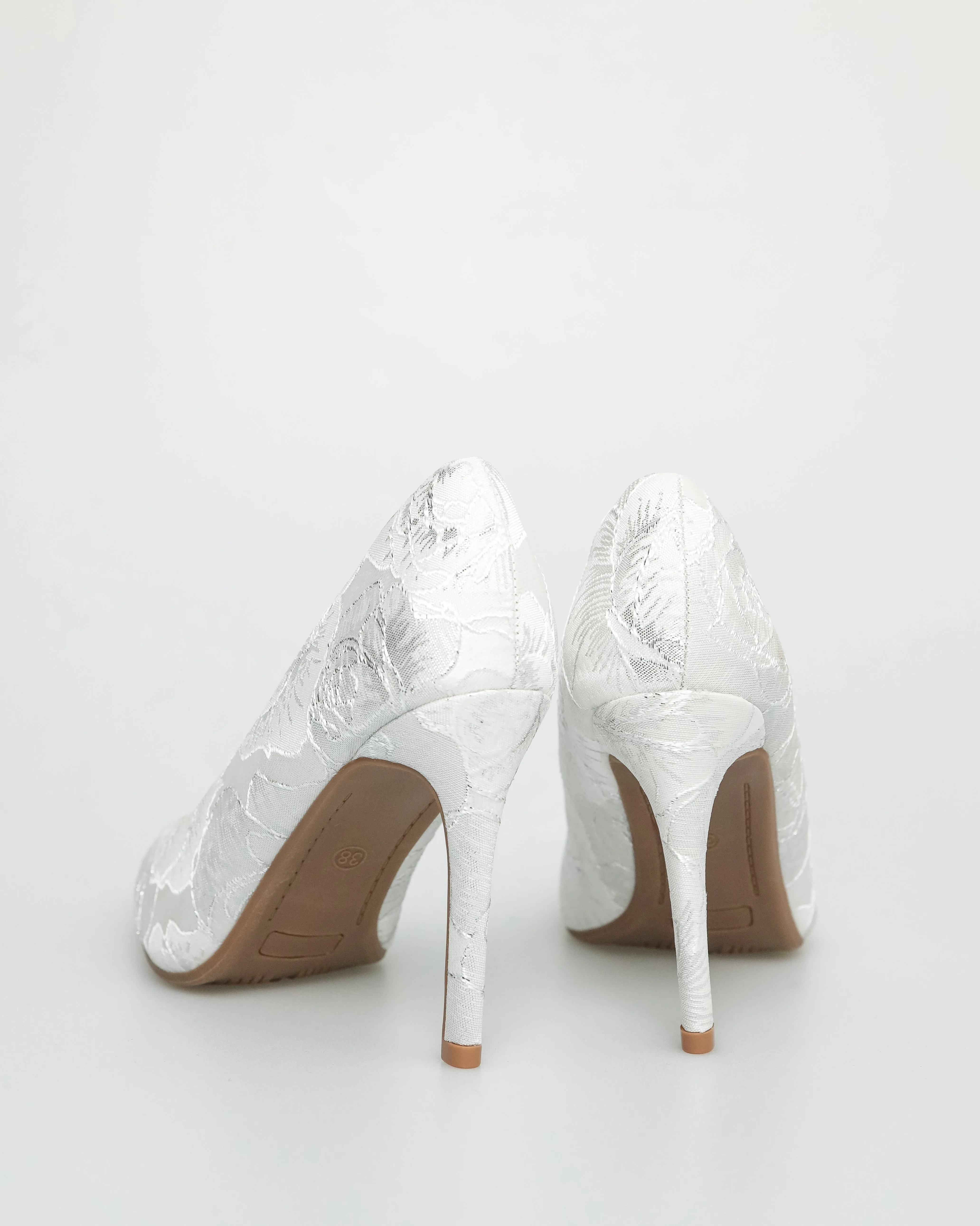 Tomaz NN340 Ladies Flower Patterned High Heels