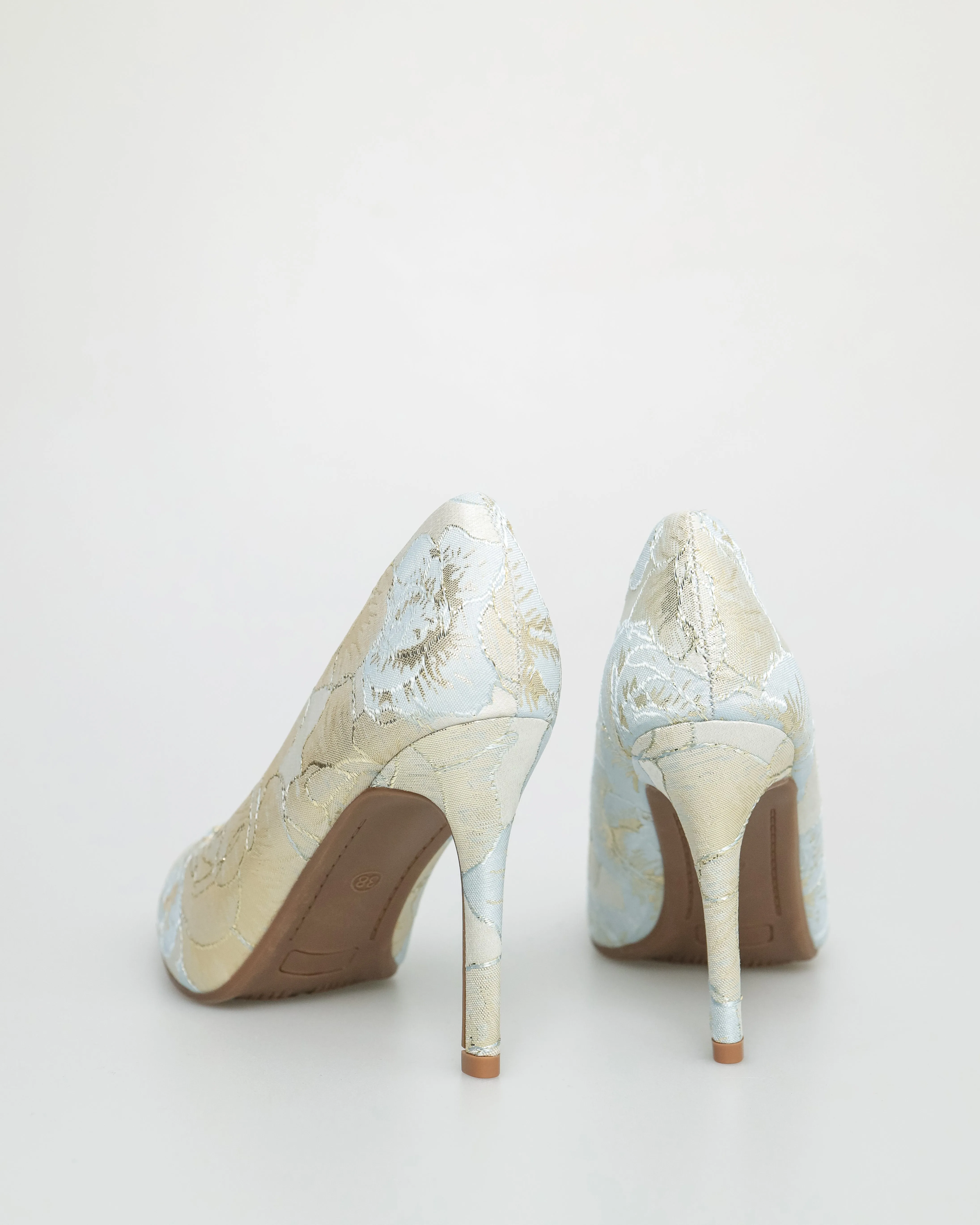 Tomaz NN340 Ladies Flower Patterned High Heels