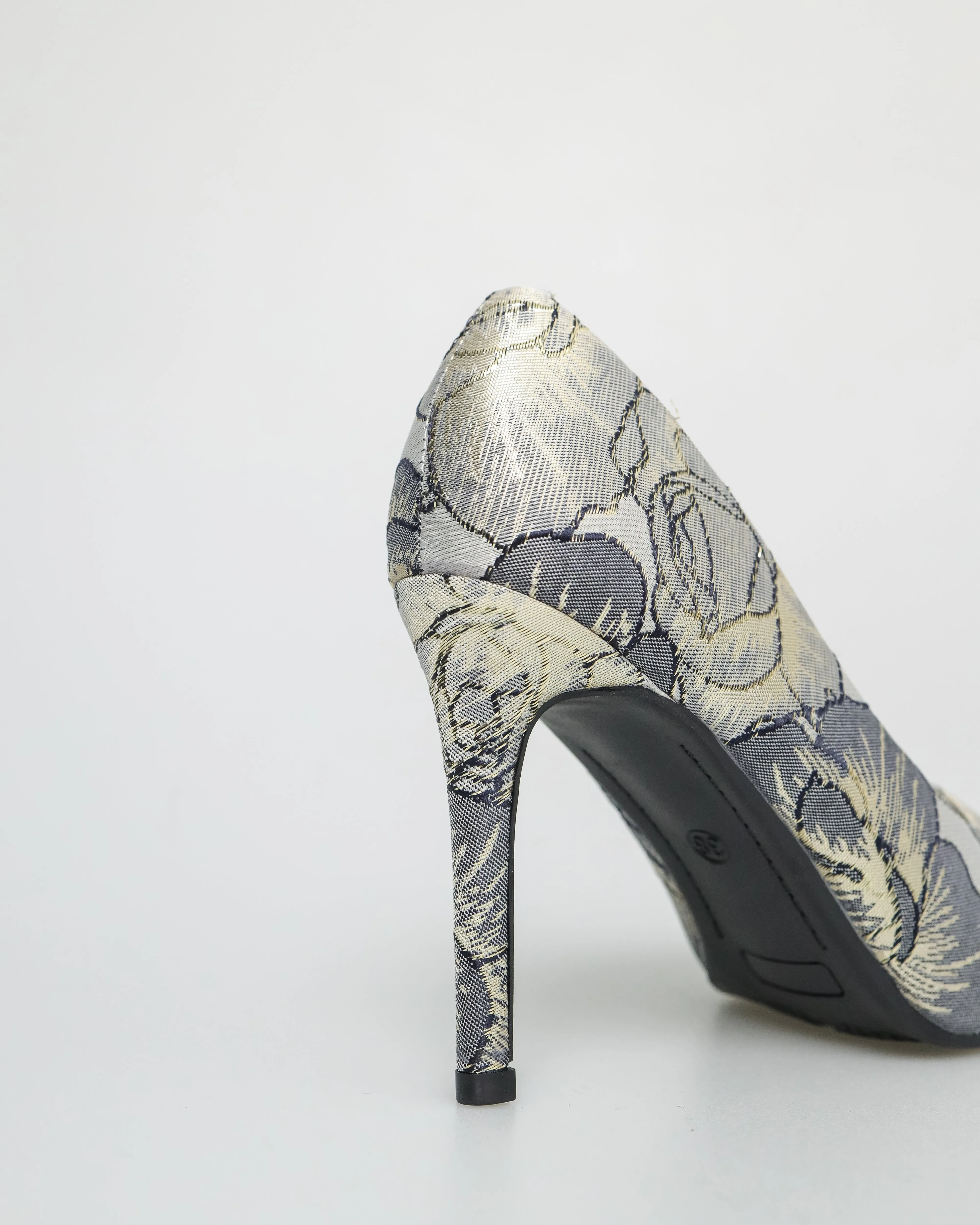 Tomaz NN340 Ladies Flower Patterned High Heels