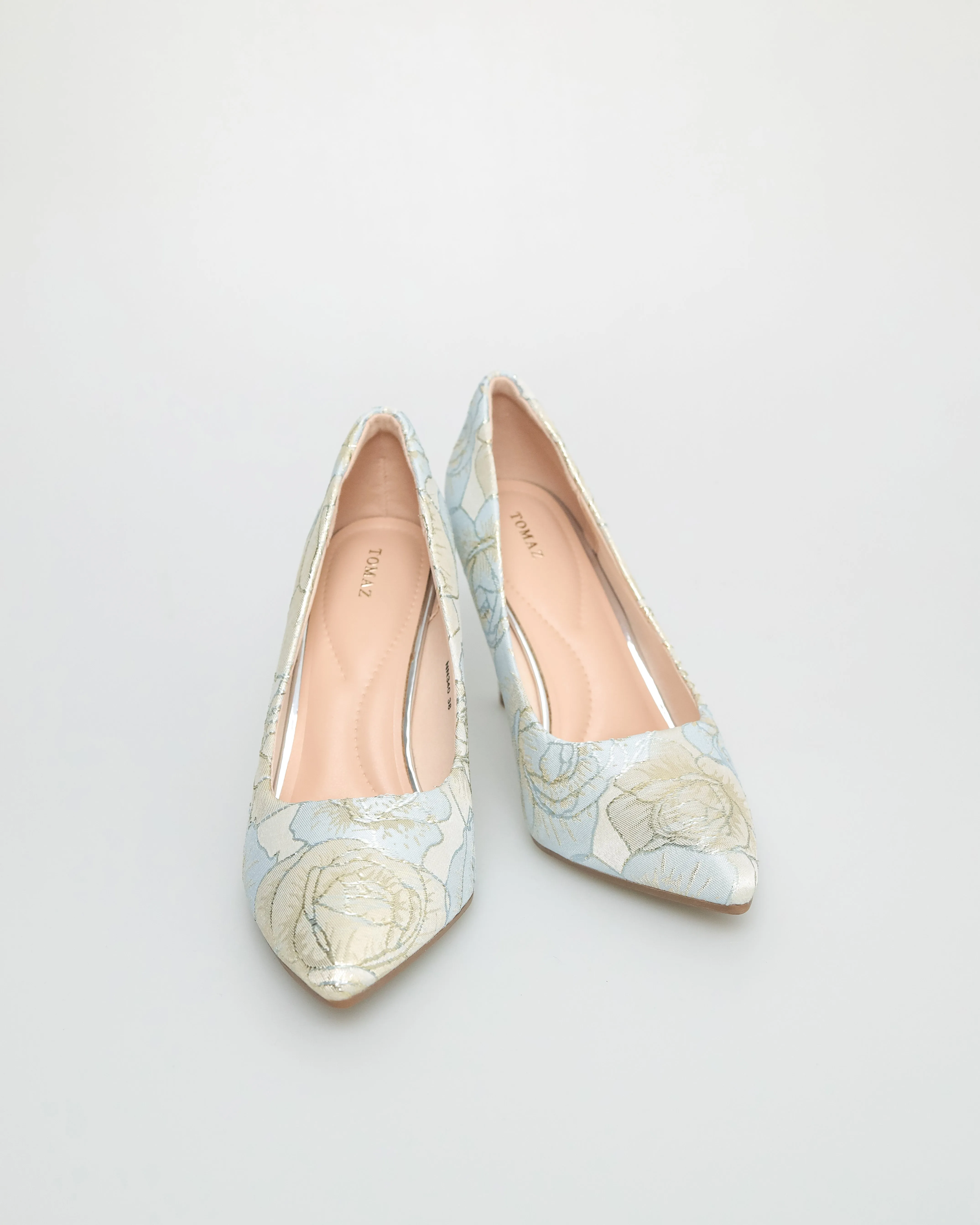 Tomaz NN340 Ladies Flower Patterned High Heels