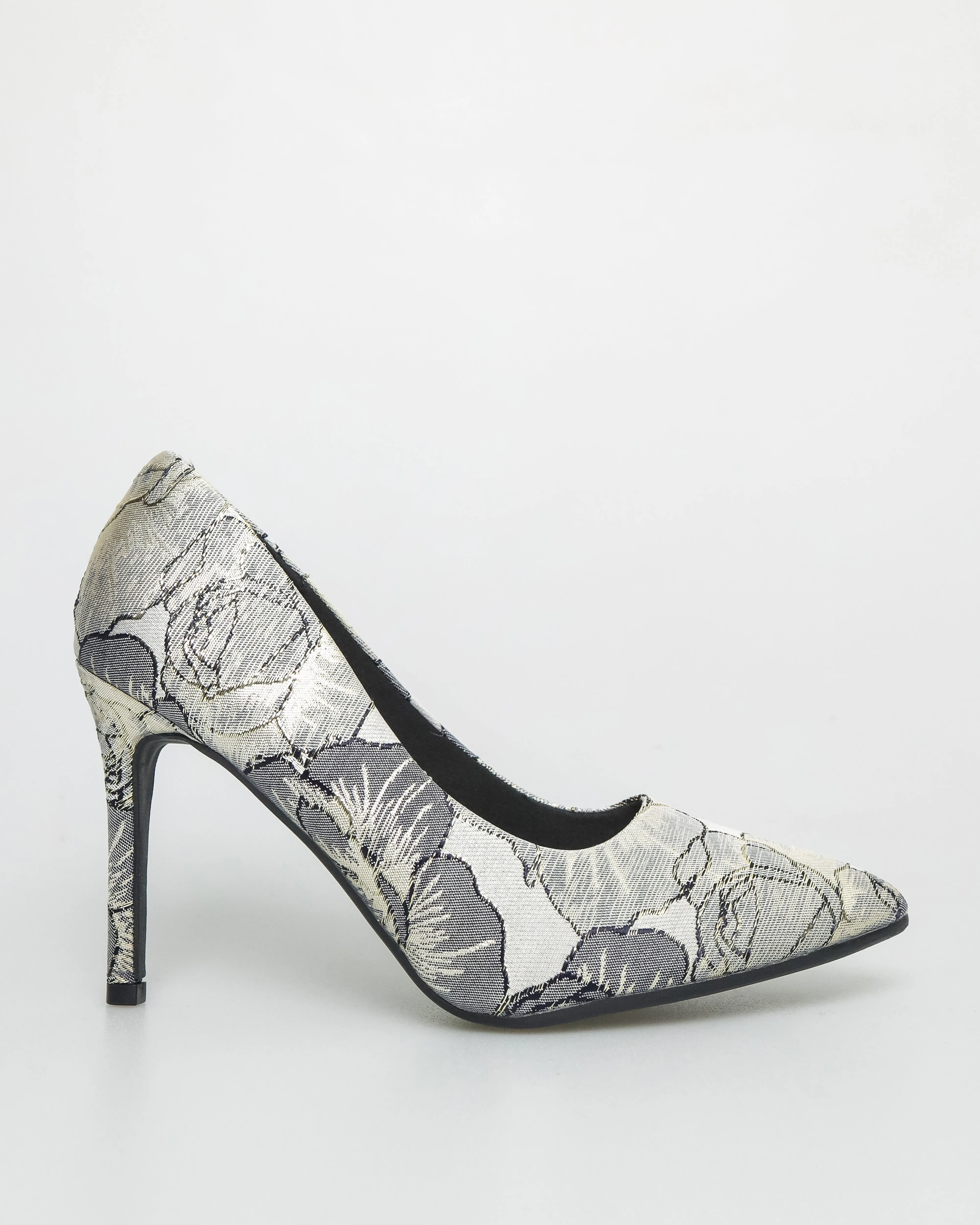 Tomaz NN340 Ladies Flower Patterned High Heels