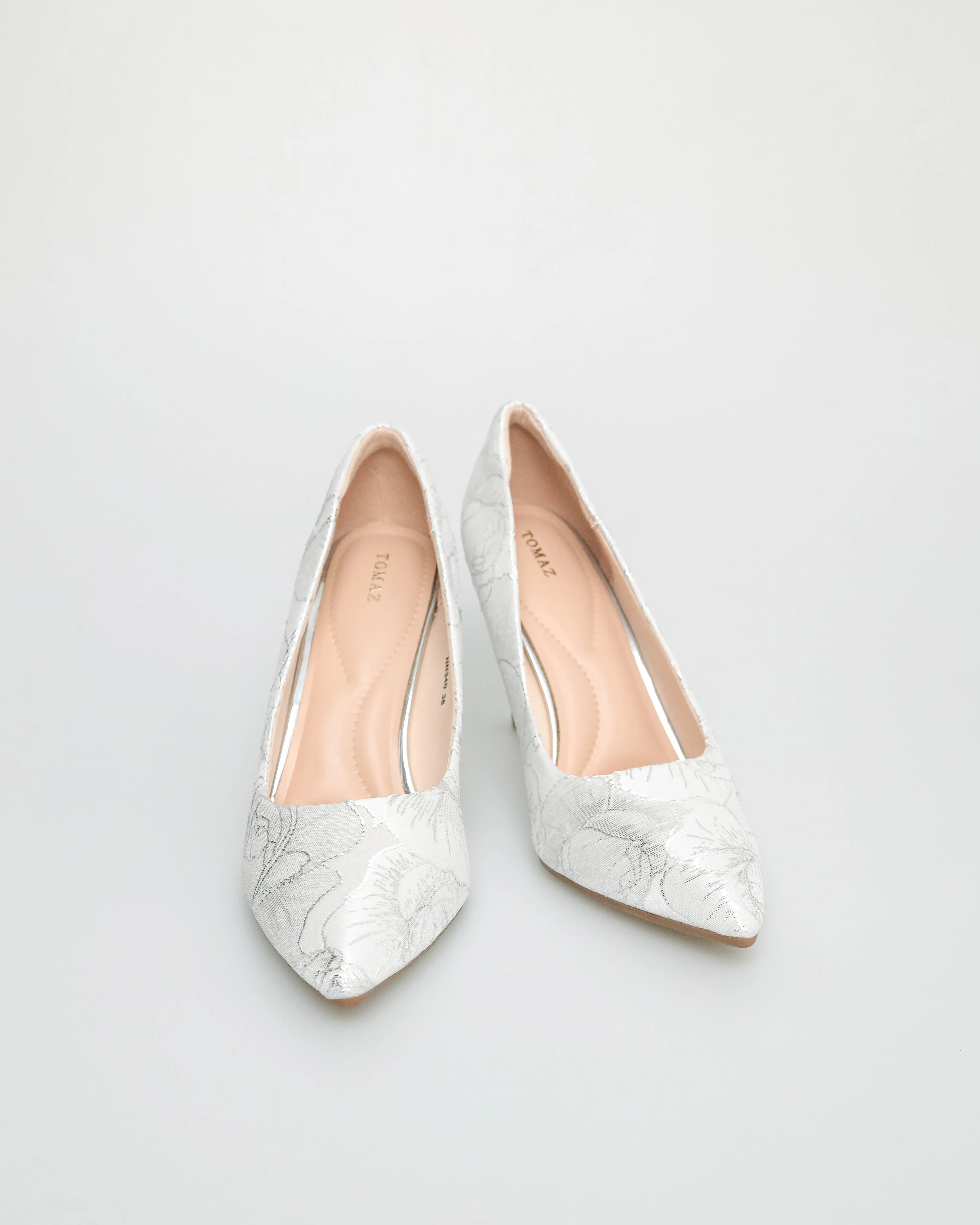 Tomaz NN340 Ladies Flower Patterned High Heels