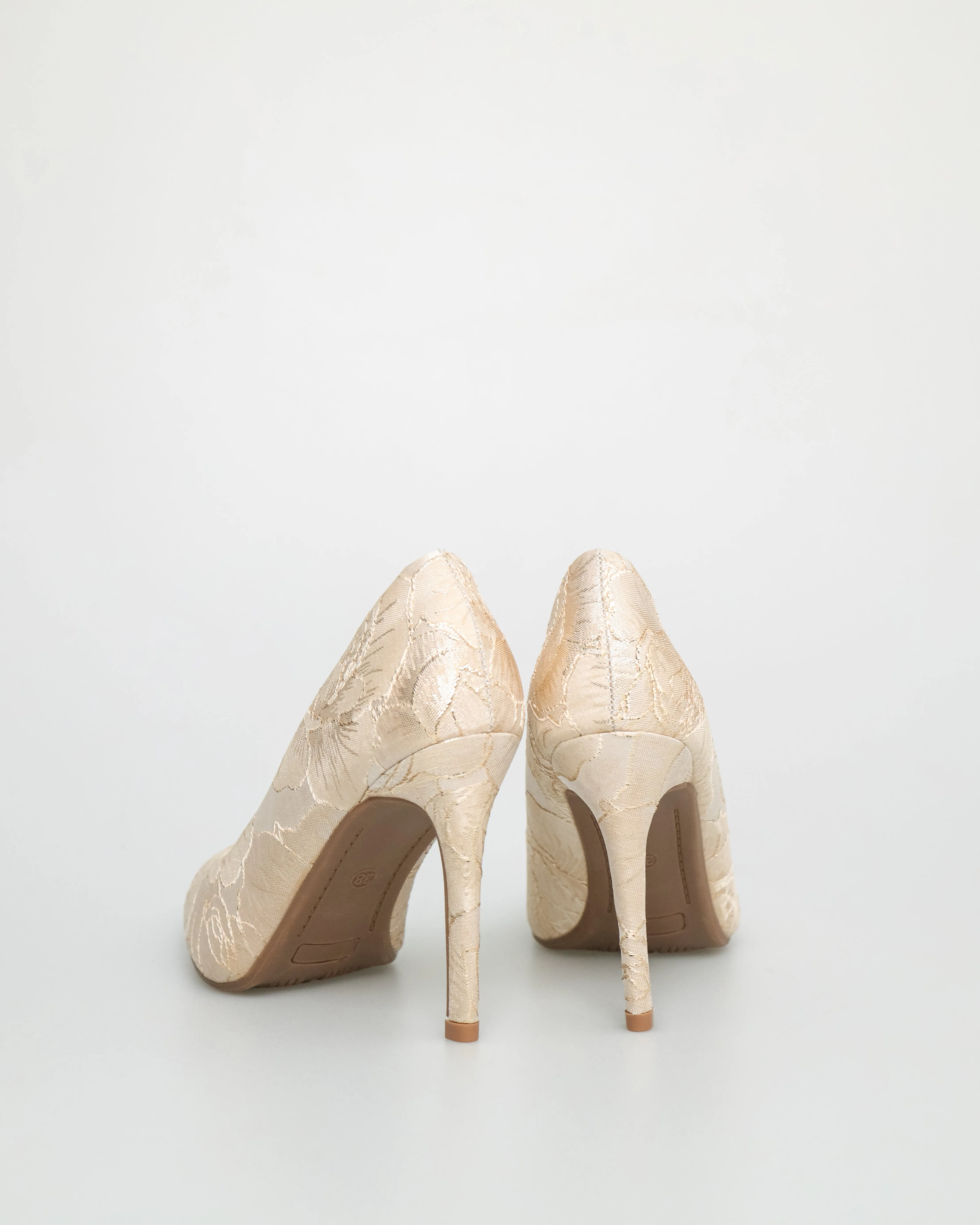 Tomaz NN340 Ladies Flower Patterned High Heels