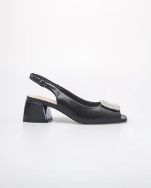 Tomaz NN407 Ladies Squared Gemstone Heels