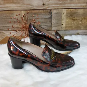 Tory Burch Heeled Loafers Sz 10.5