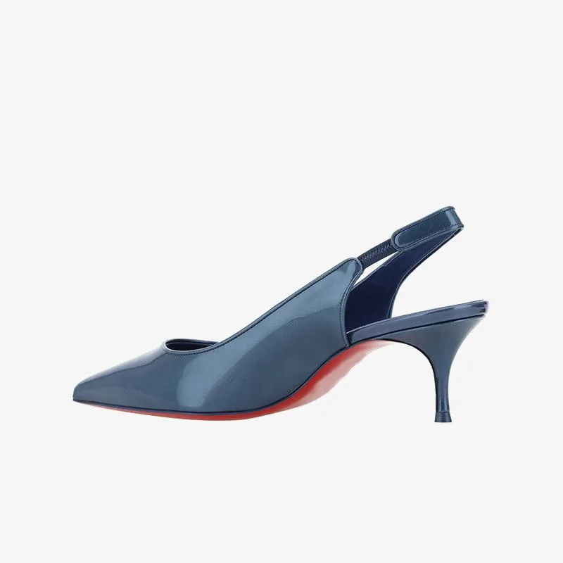 Trendy Patent Leather Sporty Pumps Stiletto