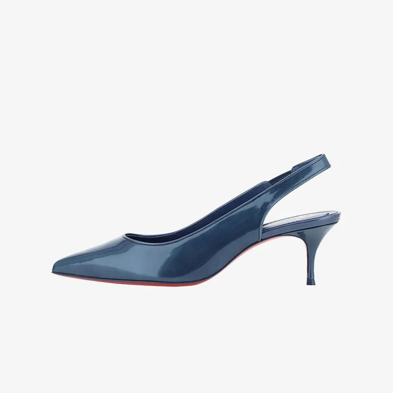 Trendy Patent Leather Sporty Pumps Stiletto