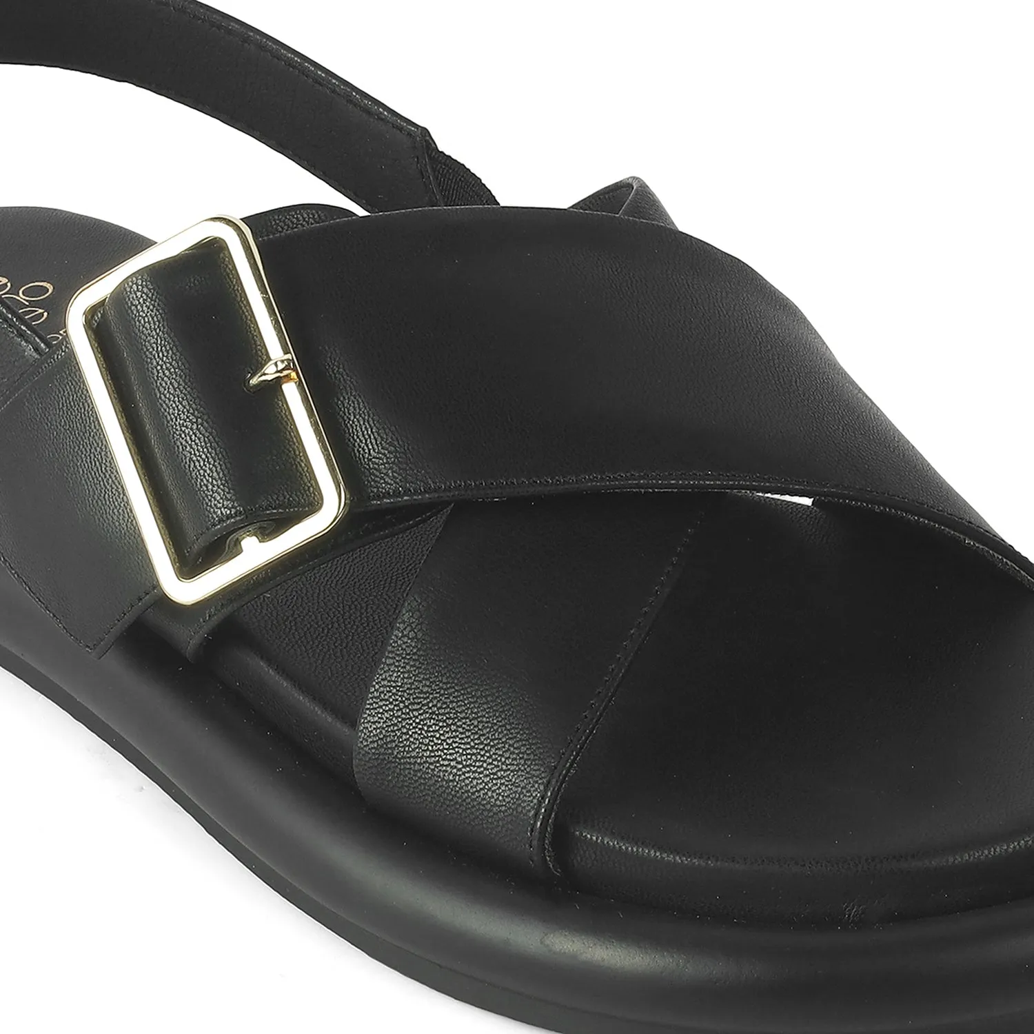 Tresmode Gogoro Black Women's Casual Flats