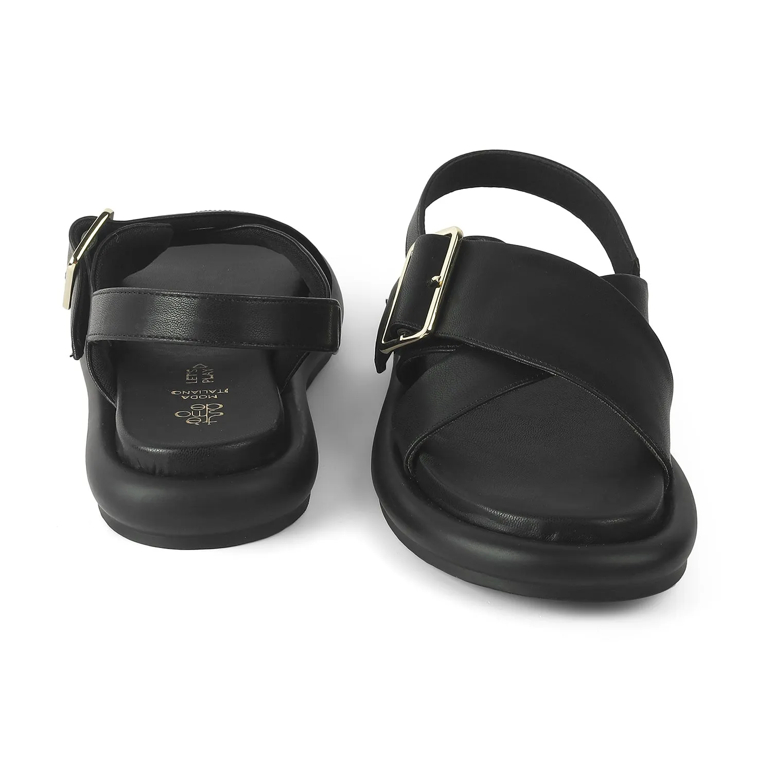 Tresmode Gogoro Black Women's Casual Flats