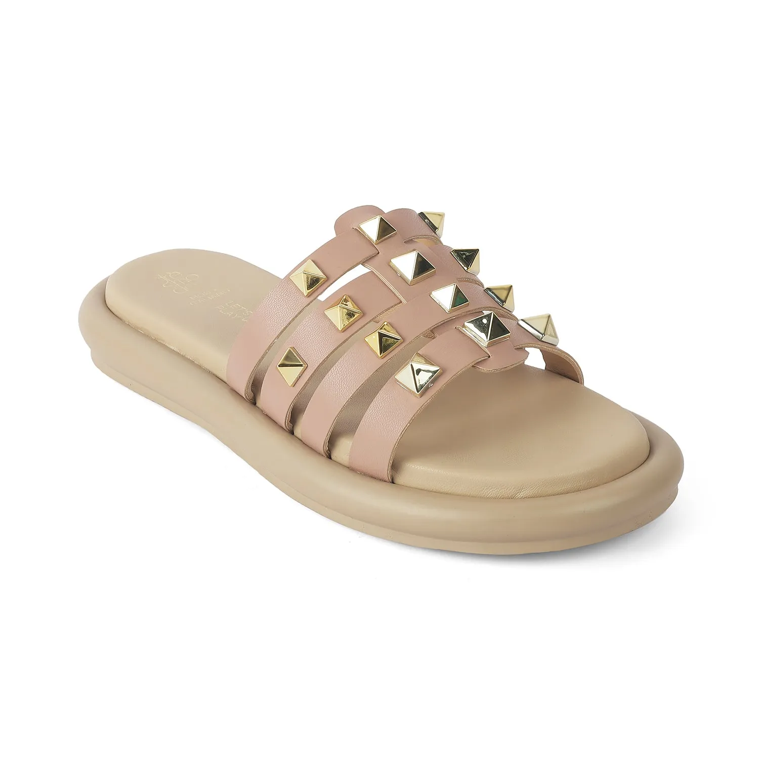 Tresmode Rovoro Pink Women's Casual Platform Flats