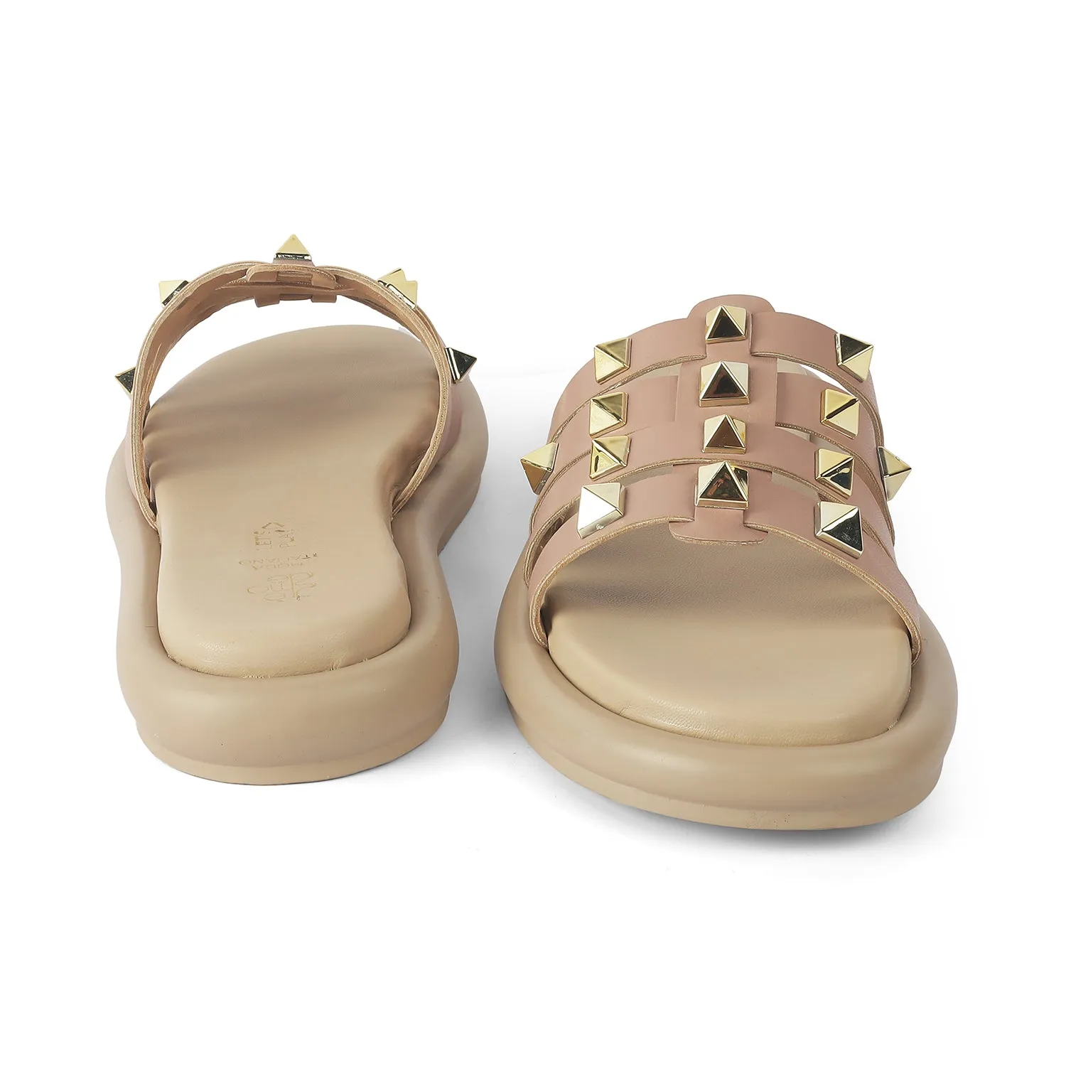 Tresmode Rovoro Pink Women's Casual Platform Flats