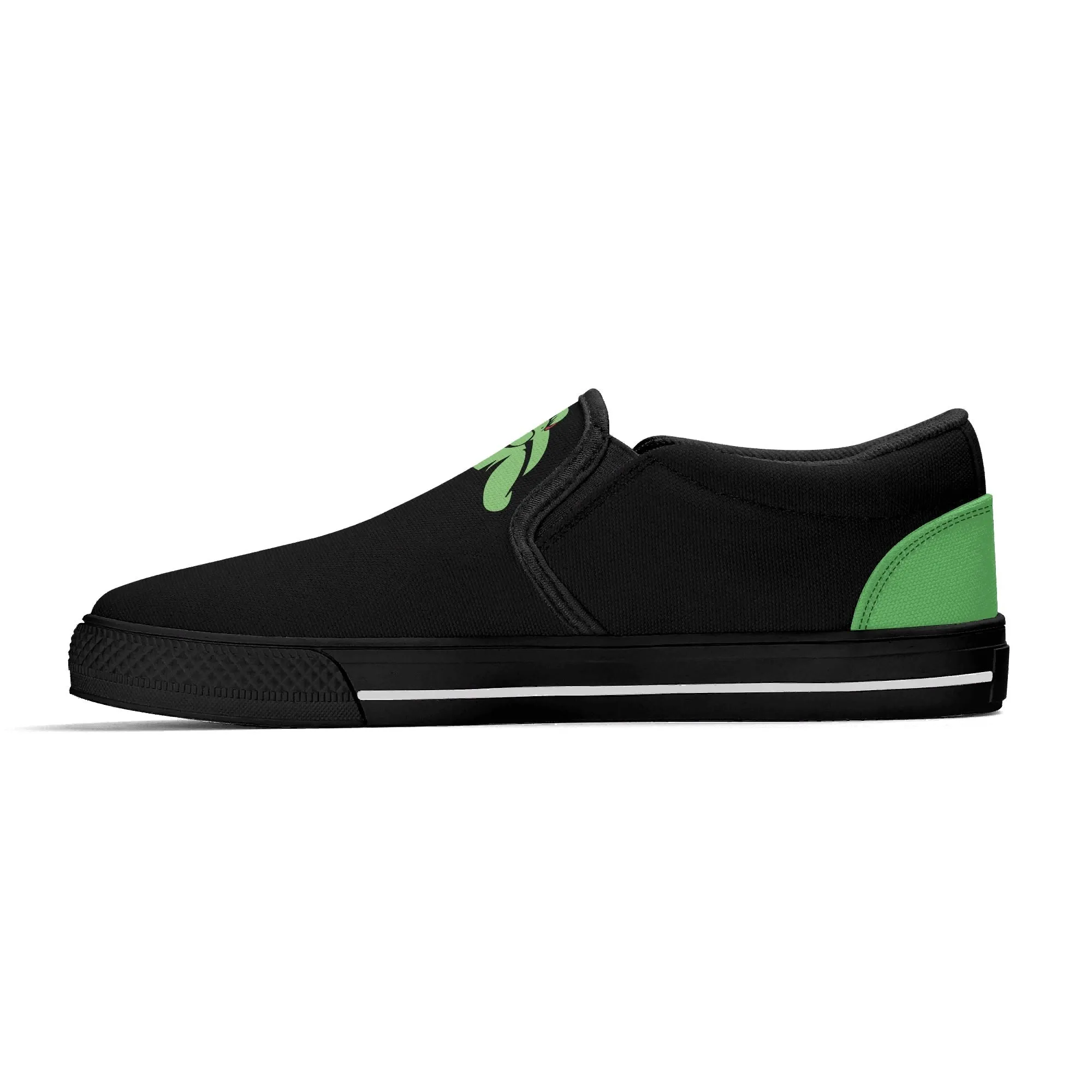 Turtle  Womens Rubber Slip On Shoes