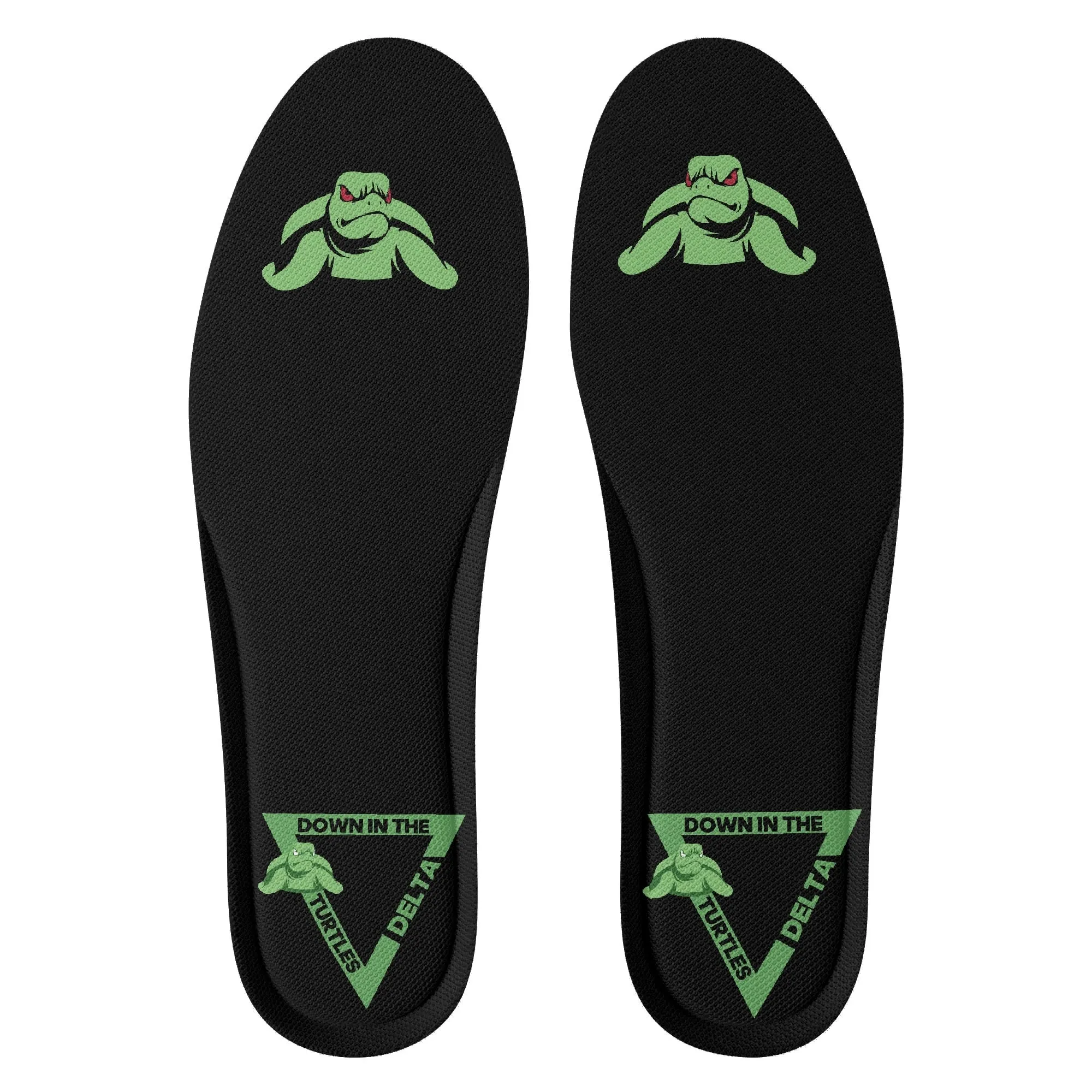 Turtle  Womens Rubber Slip On Shoes