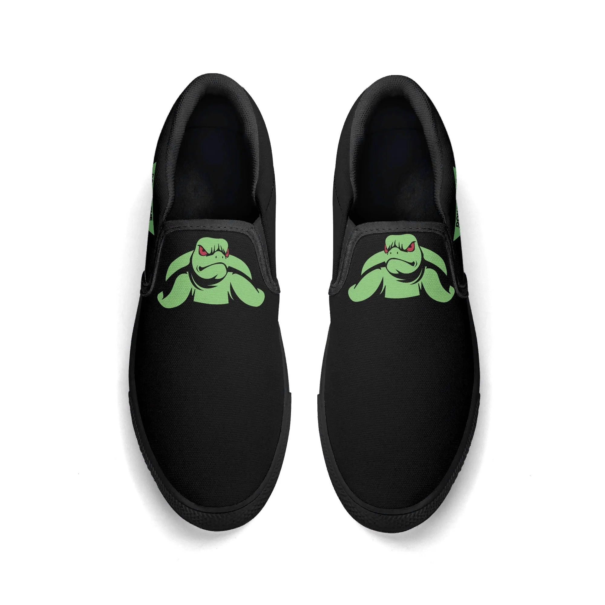 Turtle  Womens Rubber Slip On Shoes