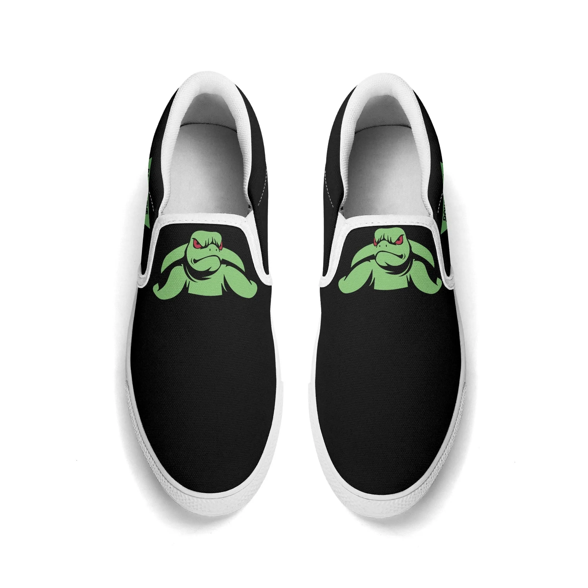 Turtle  Womens Rubber Slip On Shoes