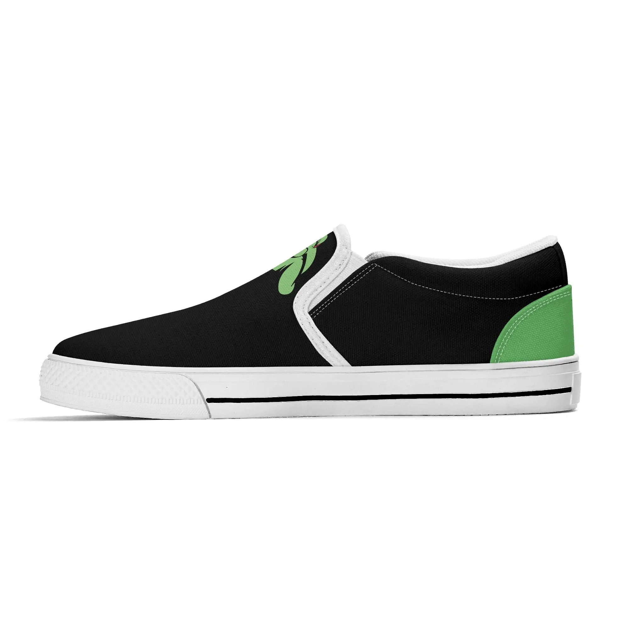 Turtle  Womens Rubber Slip On Shoes