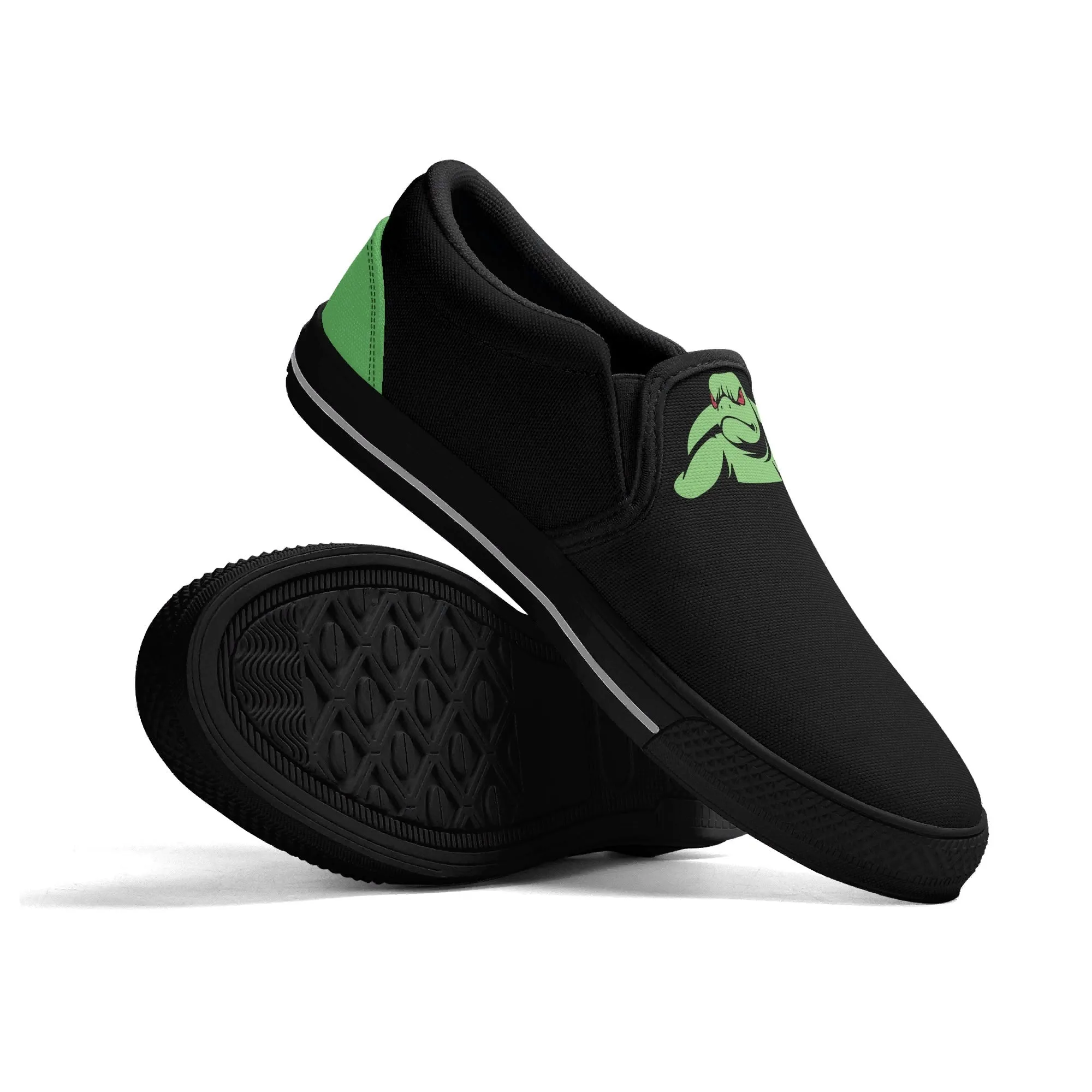 Turtle  Womens Rubber Slip On Shoes