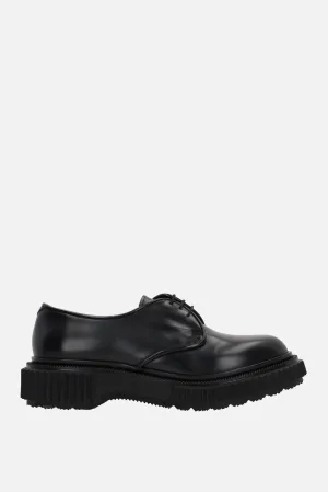 Type 190 derby shoes in brushed leather
