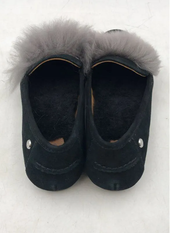Ugg Women's Kaley Wisp Black Slip-On Loafer Flats - Size 7