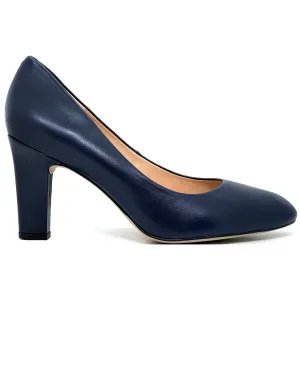 Umis High Heel Leather Court Shoe