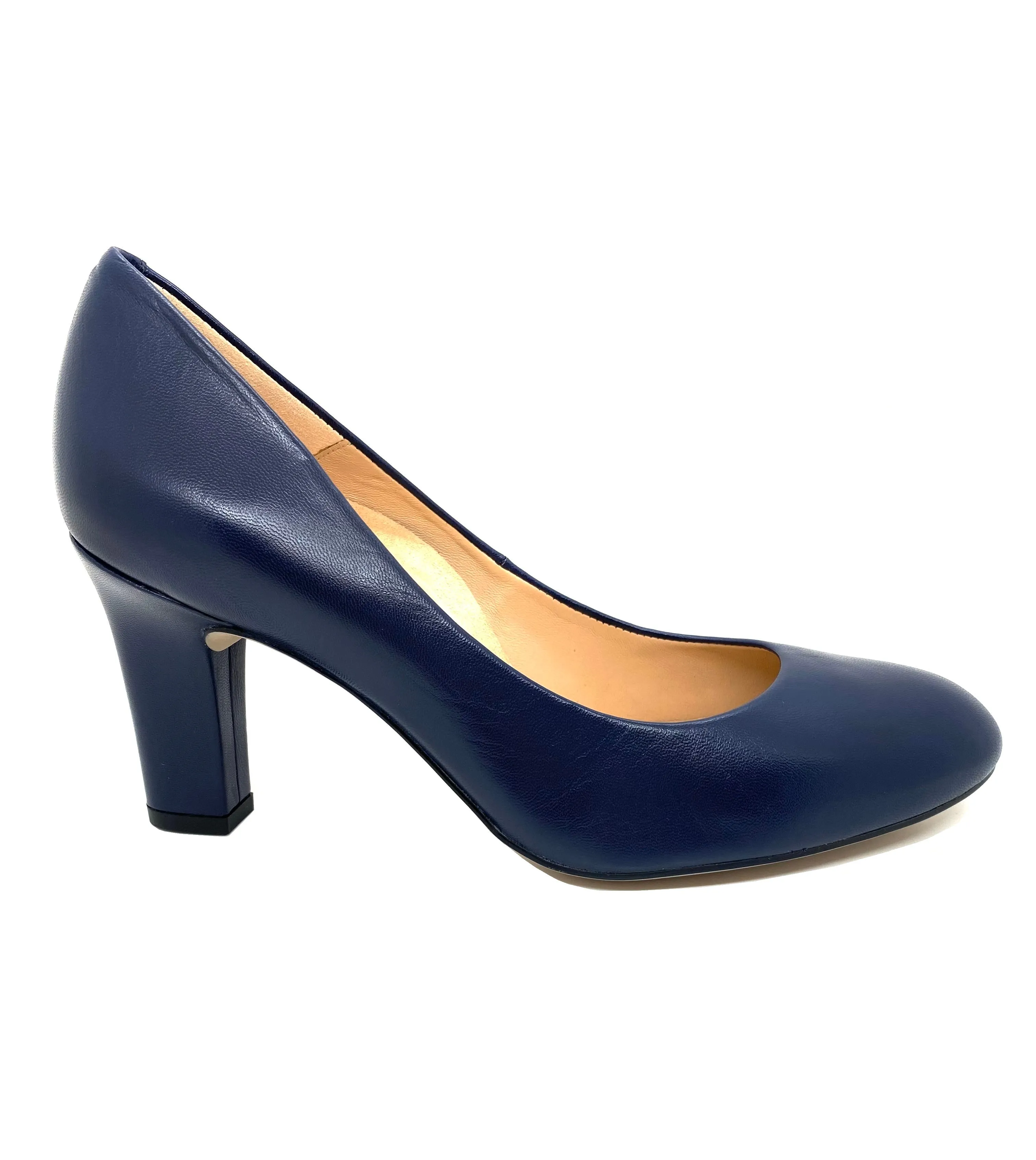 Umis High Heel Leather Court Shoe