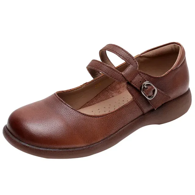 USS Shoes Elida Women's Leather Flats Loafer