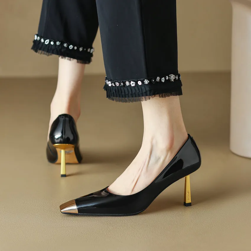 USS Shoes Pilar Women's Thin High Heel Dress Pumps