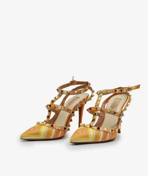 Valentino Rockstud T-Strap Pumps