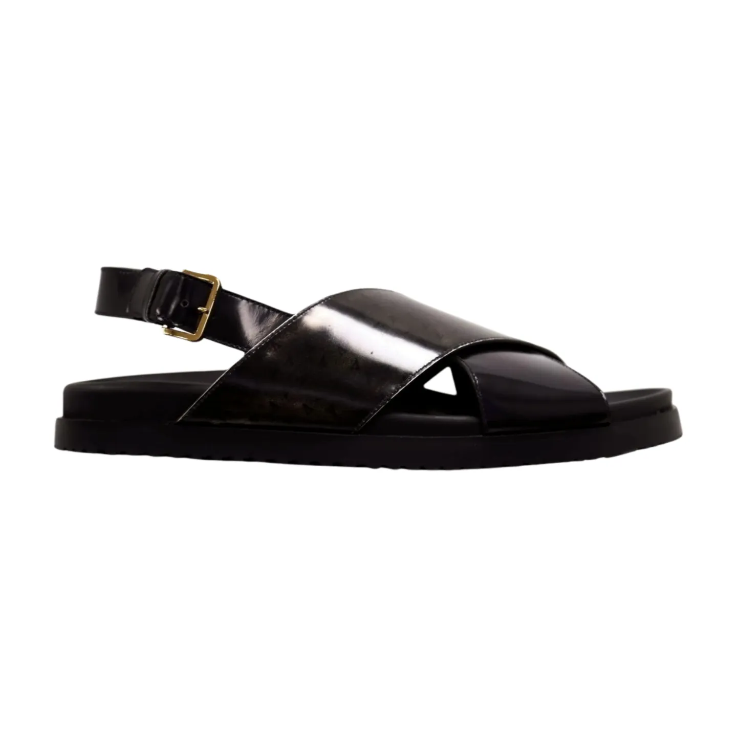 Valentino Sand V2 Men's Shoes Polished Calf-Skin Leather Sandals (VAL1007)