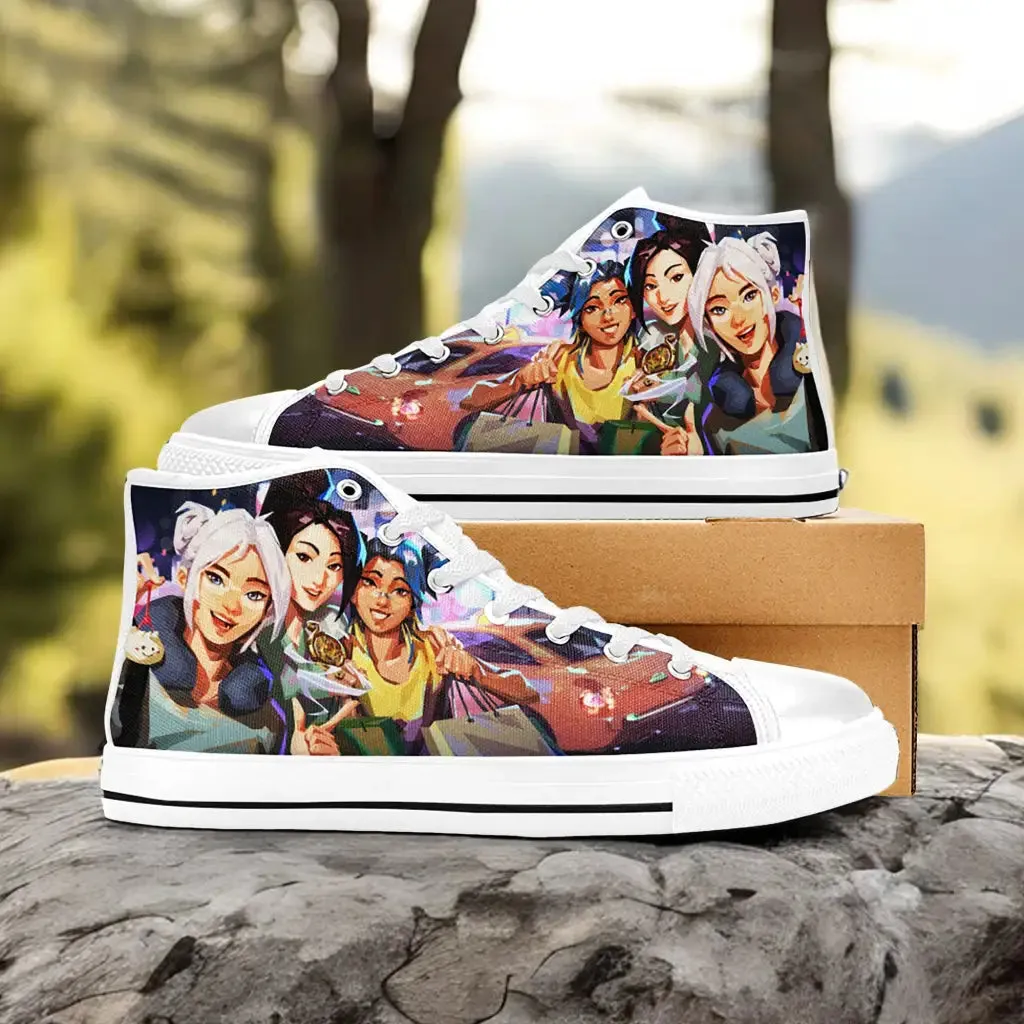 Valorant Shoes High Top Sneakers for Kids and Adults