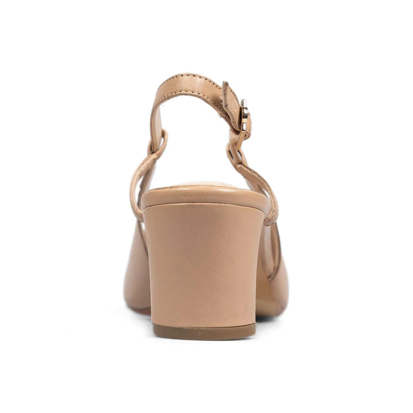 Van Dal Saskia 3369 3001 Ladies Latte Leather Buckle Heels