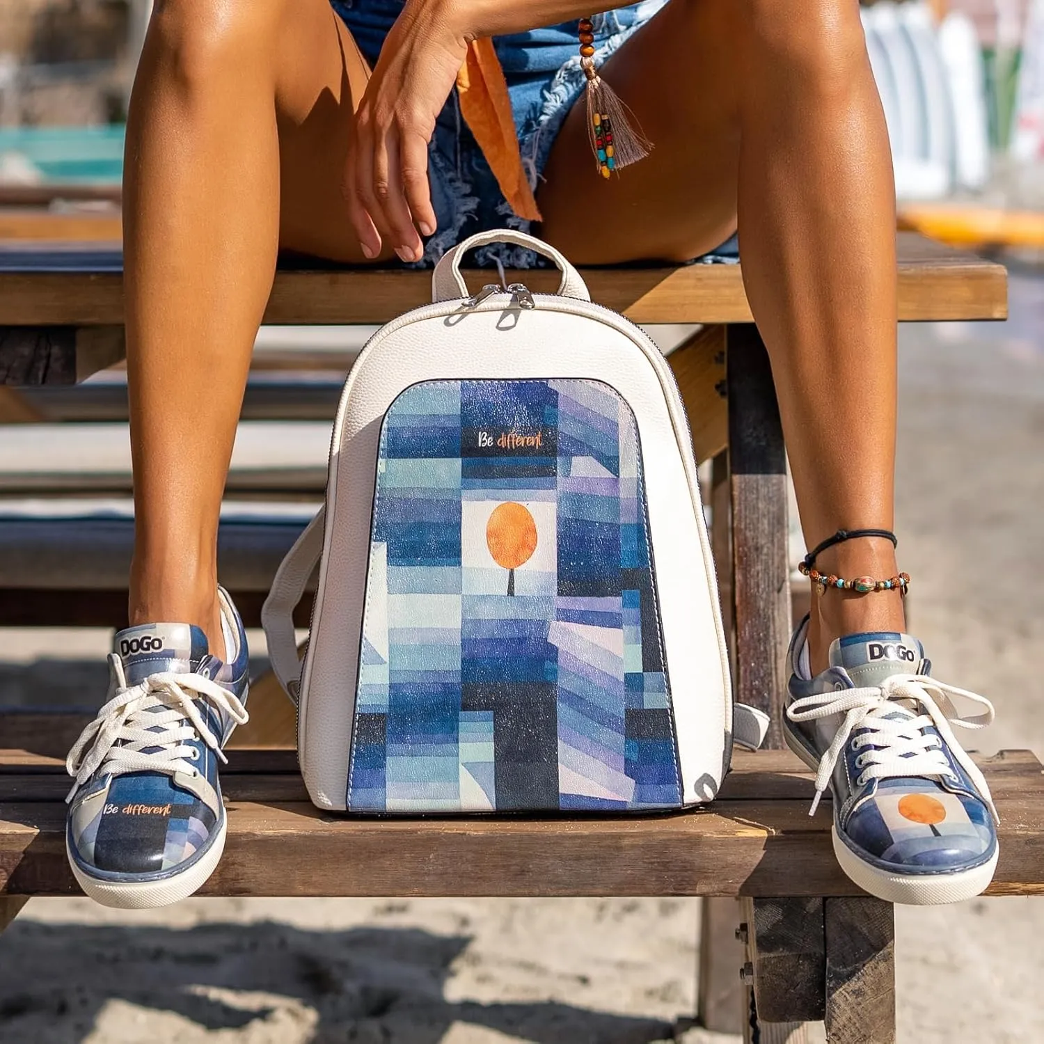 Vegan Leather Sneakers for Women - Handmade and Unique Design Fashion Sneakers for Women