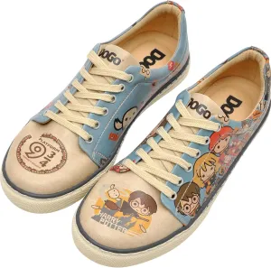 Vegan Leather Sneakers for Women - Handmade and Unique Design Fashion Sneakers for Women