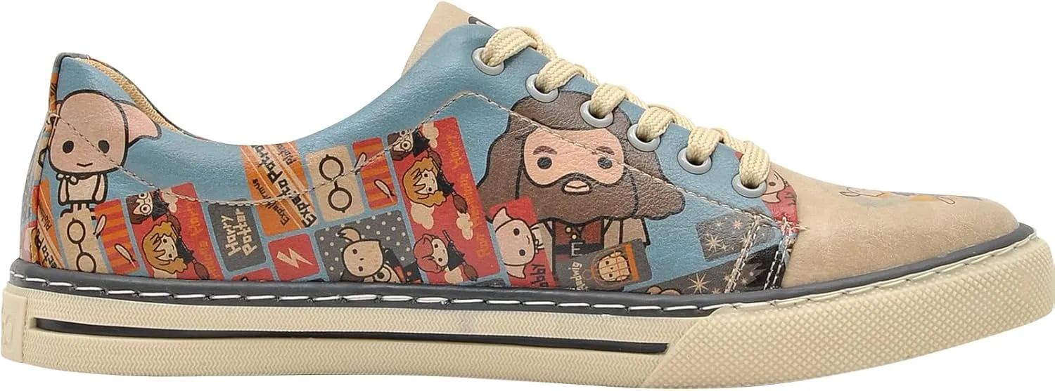 Vegan Leather Sneakers for Women - Handmade and Unique Design Fashion Sneakers for Women