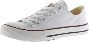 victoria Boys Tribu Canvas Low Top Lace-Up Sneakers, White,1 M US