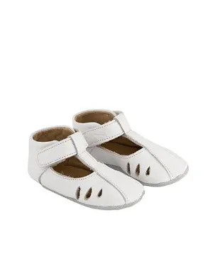 White Leather Soft Soles