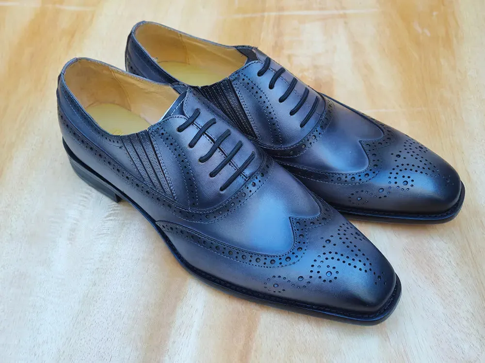 Wingtip Slip-on Oxford