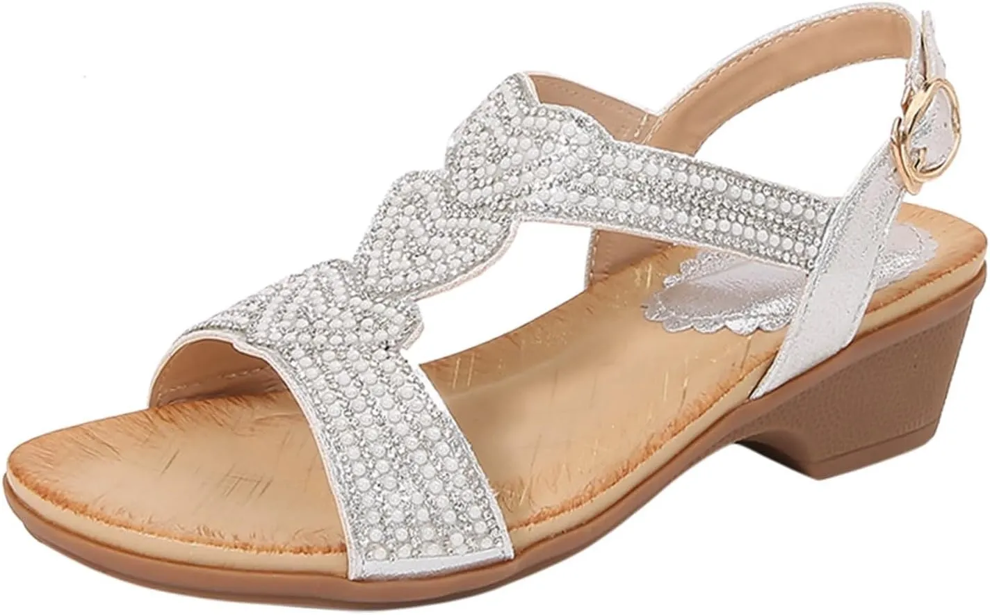 Women Heels Women's Chunk High Heel Pump Sandals Womens Platform Heels Women's Lace Up Heeled Sandals