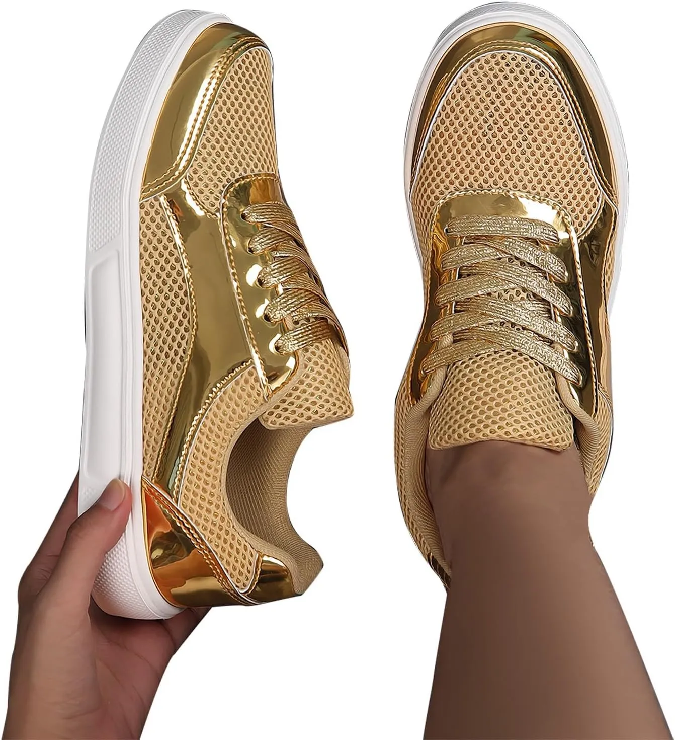 Women Lightweight Slip On Shoes Casual Comfortable Walking Sneakers Canvas Flats Non Slip Breathable Loafers