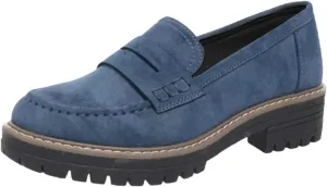 Women Loafers Shoes Comfortable Dress Shoes Platform Leather Shoes Chunky Penny Loafers Wide Oxford Loafers Work Shoe