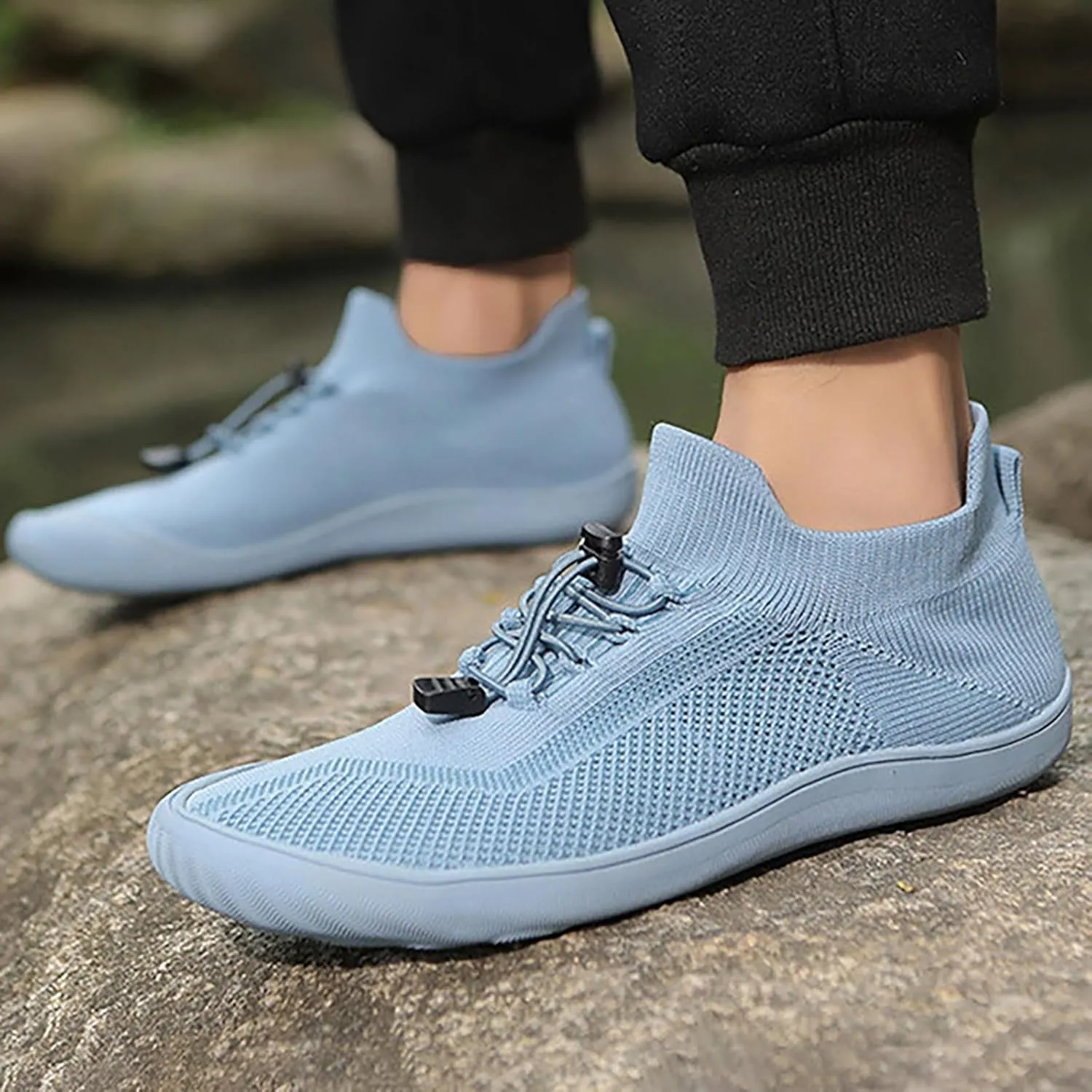 Women Walking Shoes Sock Sneakers Slip-On Breath Mens Running Shoes Slip On Dressy Casual Shoes Fashion Sneakers 2025 Black Tennis Shoe Casual Loafers
