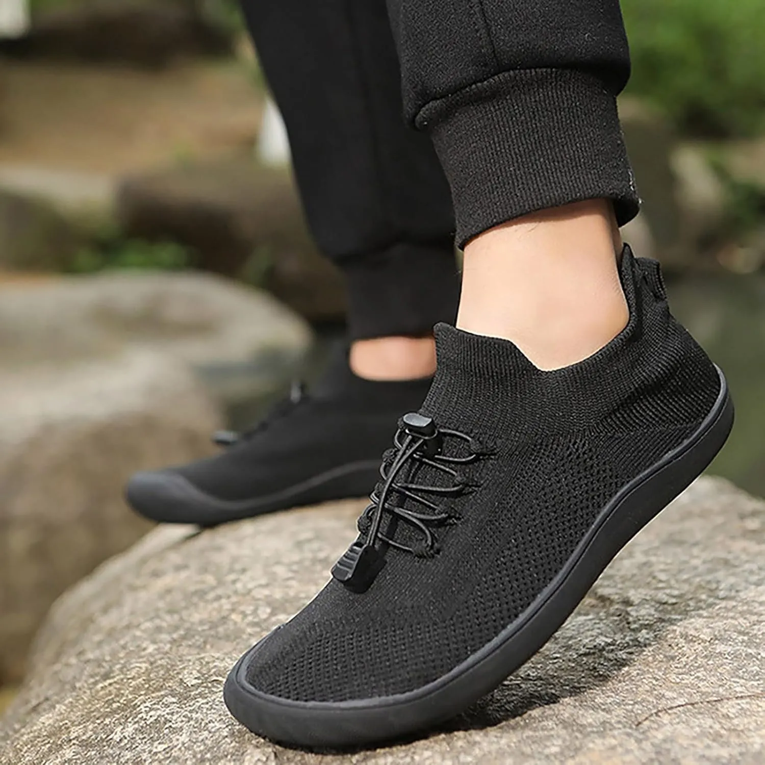 Women Walking Shoes Sock Sneakers Slip-On Breath Mens Running Shoes Slip On Dressy Casual Shoes Fashion Sneakers 2025 Black Tennis Shoe Casual Loafers