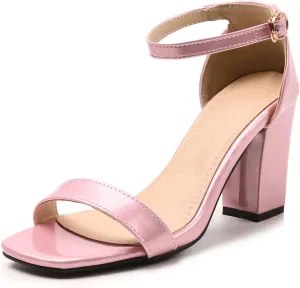 Women Wedding Sandals Block Heel Office Sandals