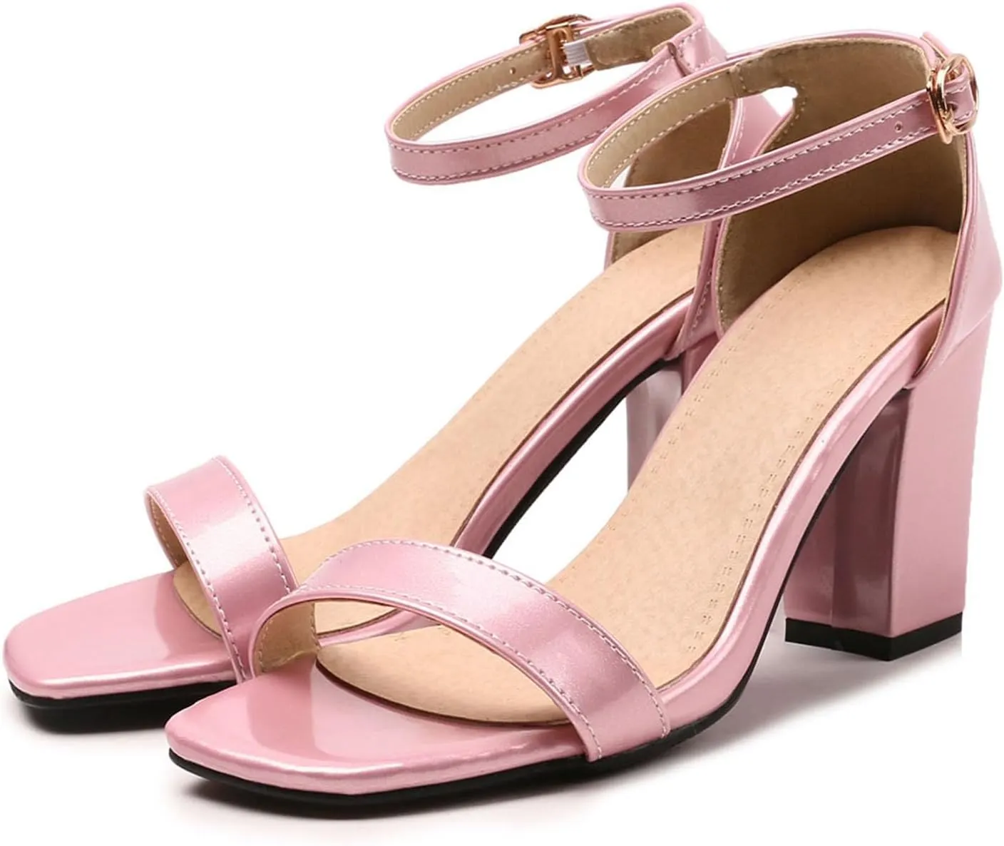 Women Wedding Sandals Block Heel Office Sandals