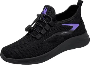 Womens Athletic Shoes Womens Walking Running Shoes Slip On Lightweight Casual Breathable Tennis Sneakers