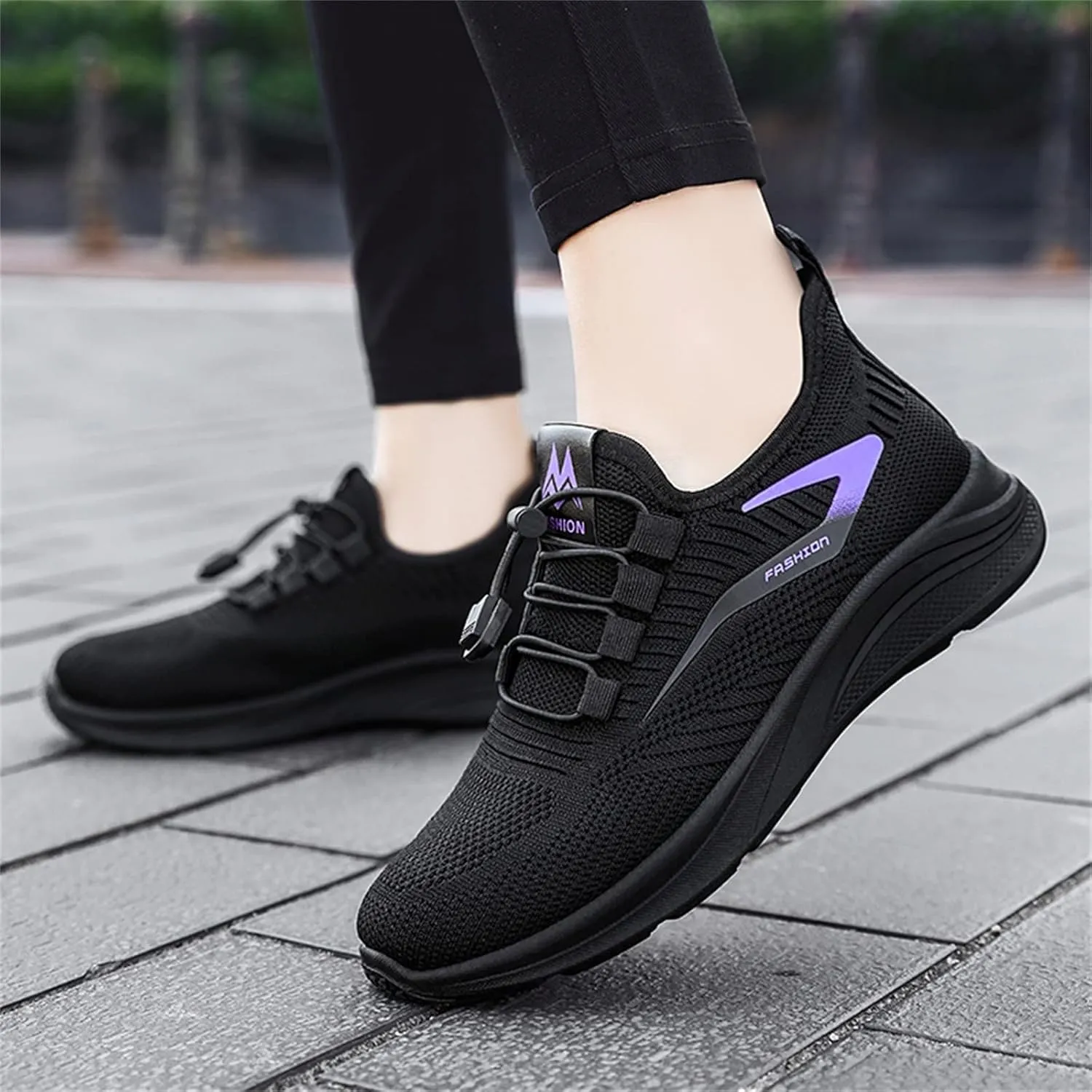 Womens Athletic Shoes Womens Walking Running Shoes Slip On Lightweight Casual Breathable Tennis Sneakers