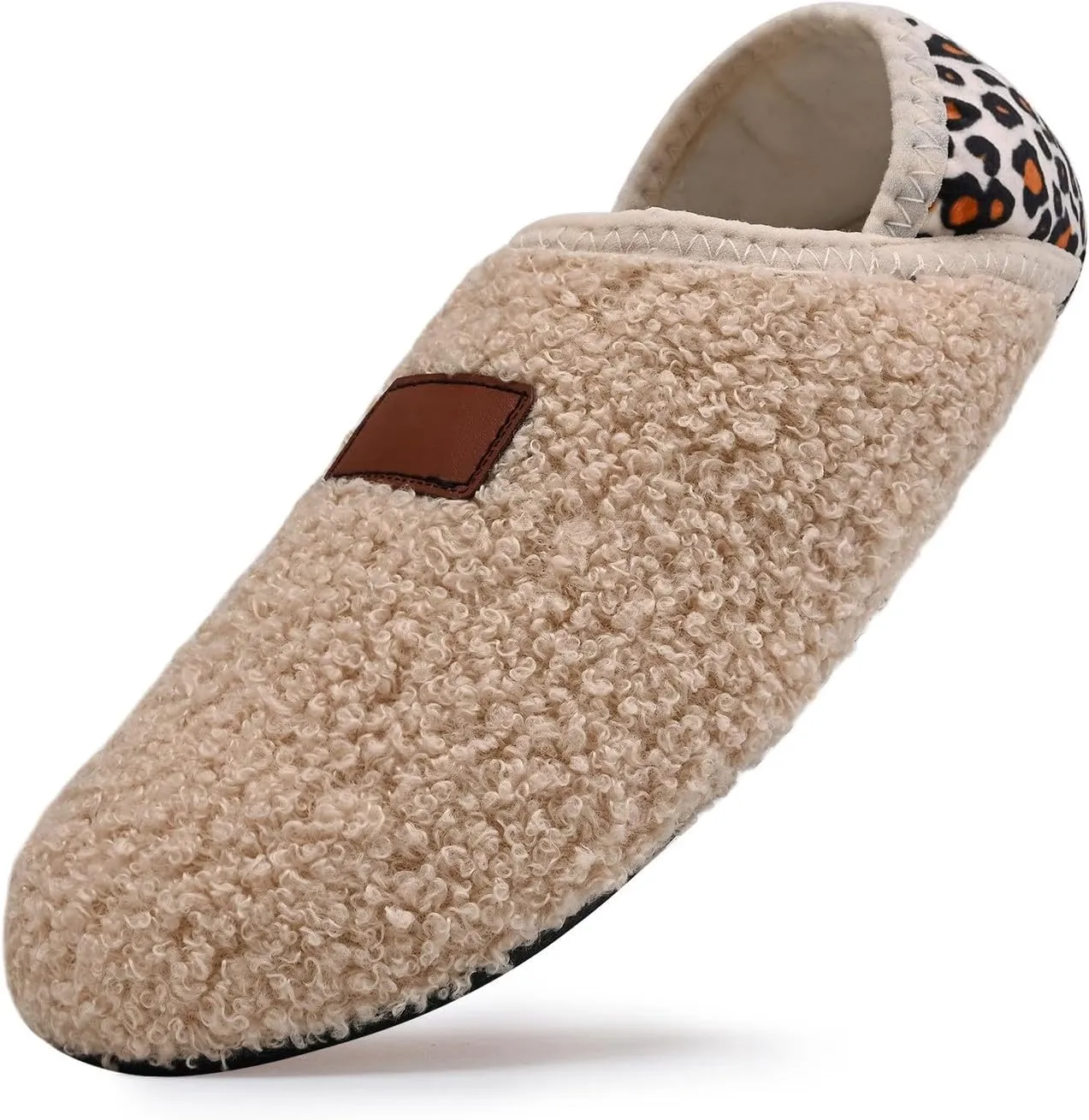 Women's Ballet Flats Indoor Cotton Bag Heels Socks Shoes Soft Soled Home Warm Furry Shoes Yoga Comfortable Soft Slip On